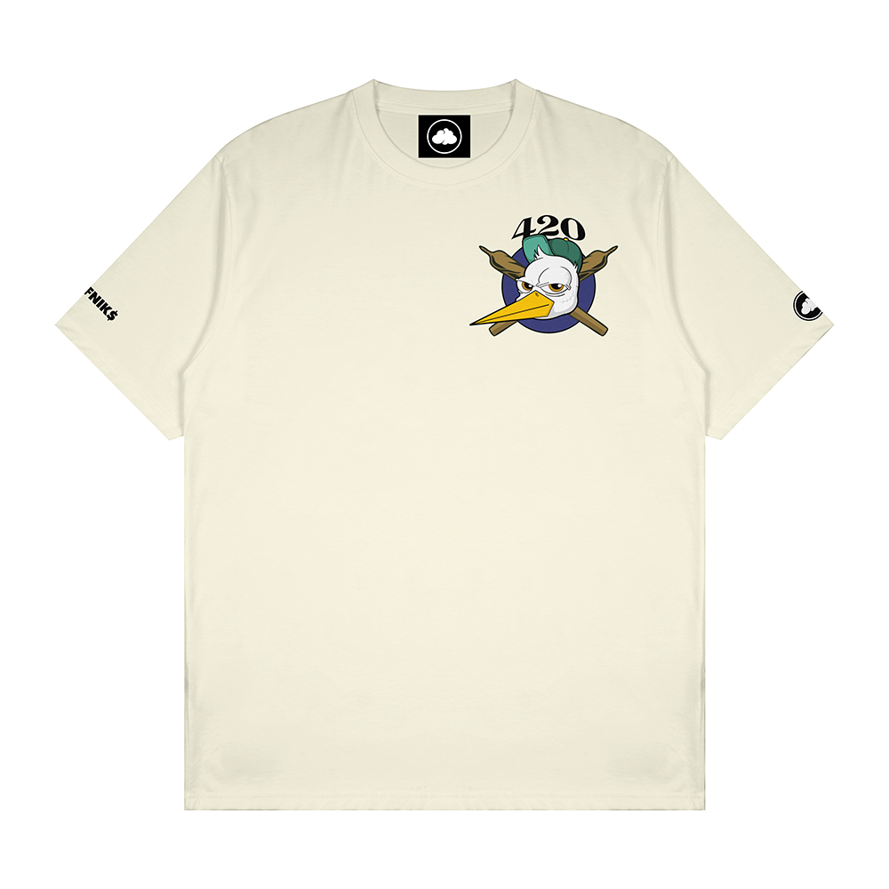 420 x Haagse Jongens Tee (Offwhite)