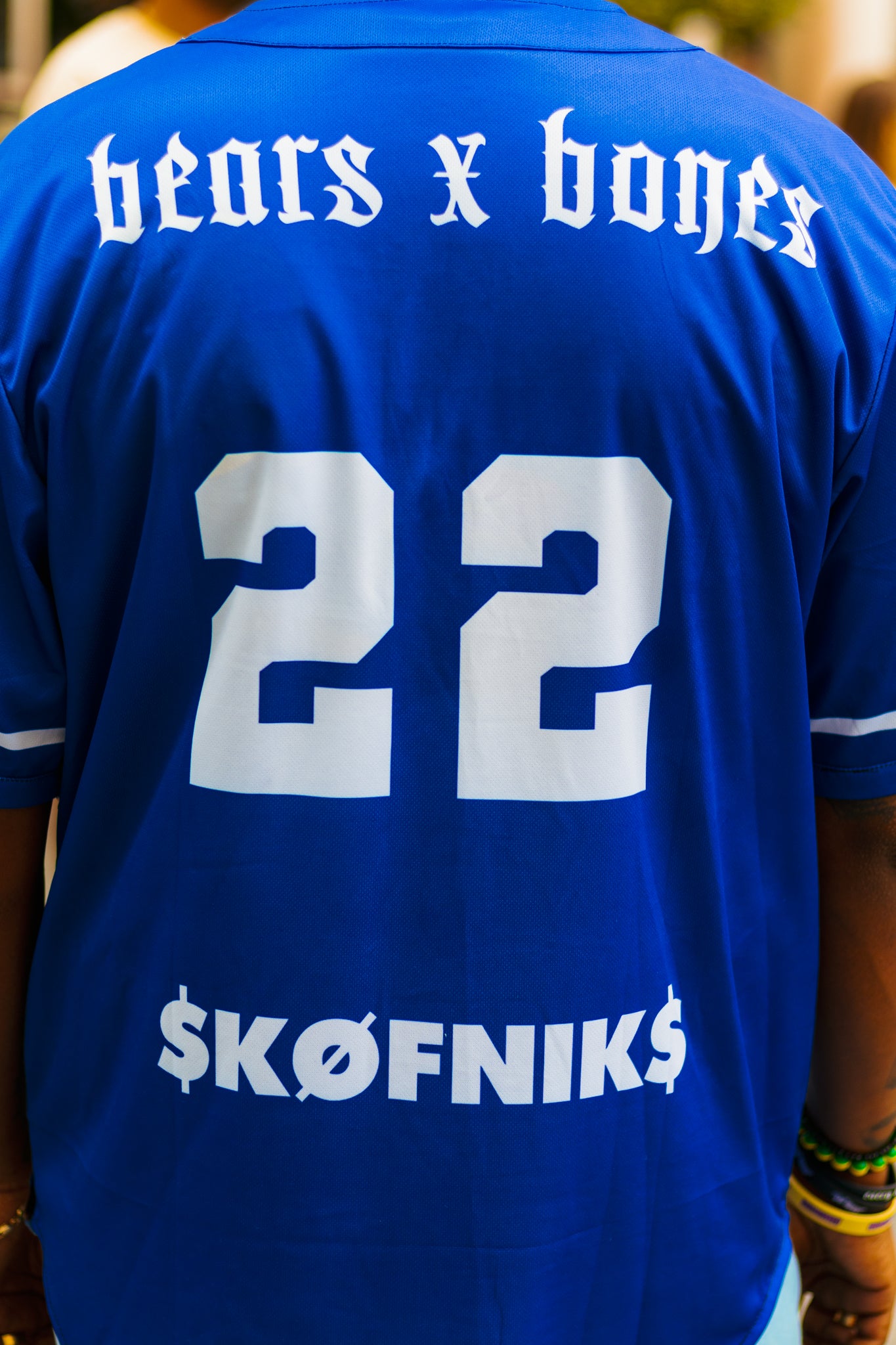 Skofniks & Bears x Bones Baseball Jersey