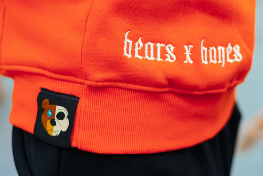 Skofniks & Bears x Bones Hoodie-Hoo