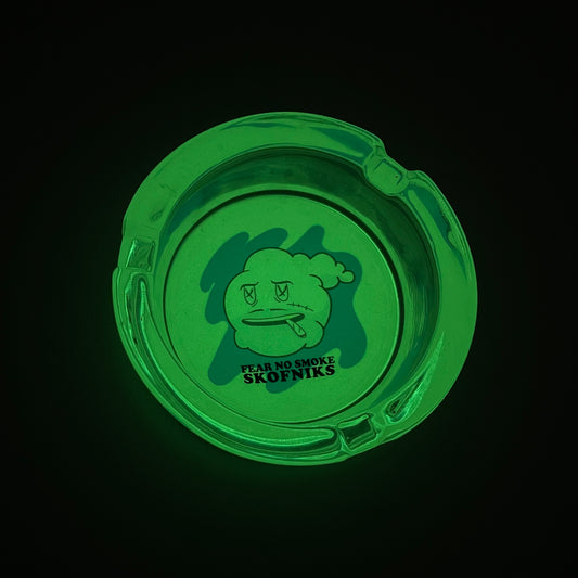 Skofniks - Fear No Smoke GLOWINTHEDARK Ashtray